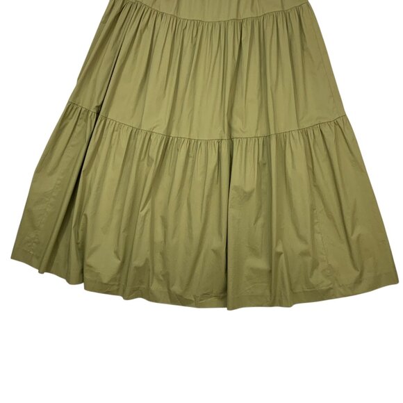 Staud Sea Midi Skirt 4 Tiered Cottagecore - Picture 9 of 11